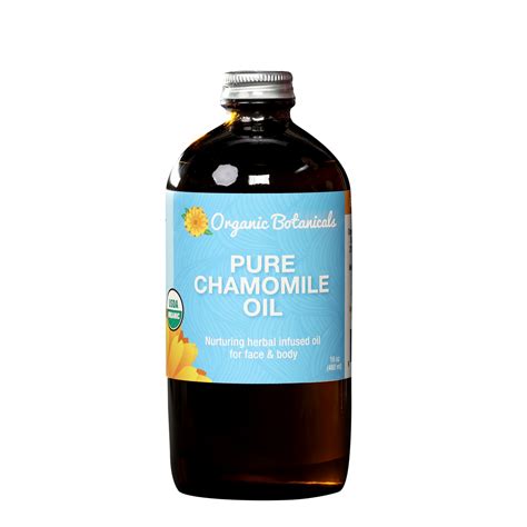 Pure Chamomile Infused Oil, Certified Organic - emsherbals