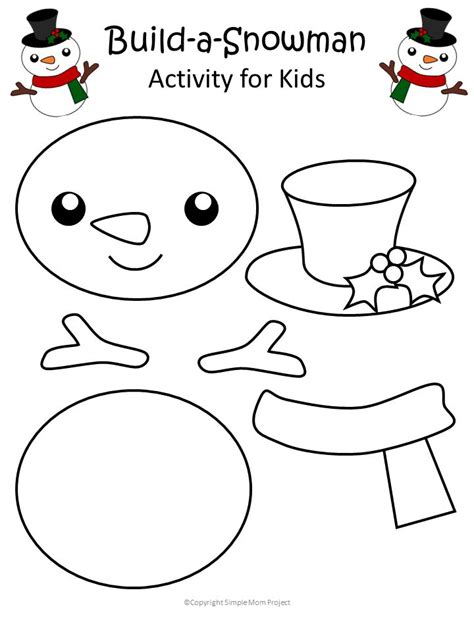 Christmas Activities Kids Printable Crafts