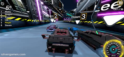 Cyber Cars Punk Racing 2 - Play Online on SilverGames 🕹️