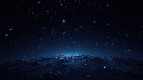 Night Sky Stars Glittering With 3d Rendered Backgrounds | PSD Free ...