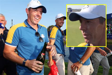 Caddie confrontation fuelled emotional Rory McIlroy as Team Europe win ...