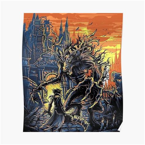 "bloodborne poster poster" Poster for Sale by SRTSHOP10 | Redbubble