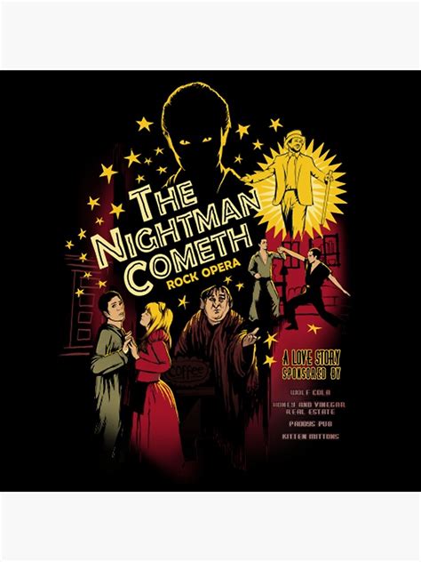 "The Nightman Cometh" Poster for Sale by Vanquish718 | Redbubble