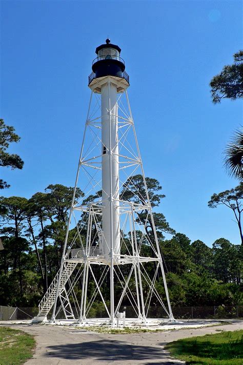 Cape San Blas, #FL ... The Cape San Blas #Lighthouse was built in 1885. http://dennisharper.lnf ...