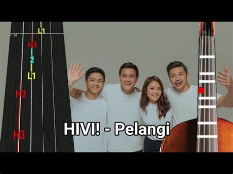 HIVI! - Pelangi (tutorial tab biola) - YouTube