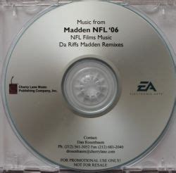 Music from Madden NFL '06 - NFL Films Da Riffs Madden Remixes - VGMdb