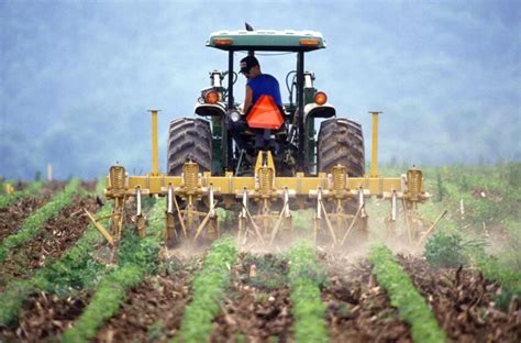 Free picture: farmer, tractor, tilling, soil