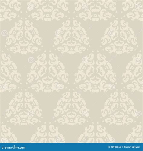 Beige Wallpaper Pattern Royalty Free Stock Photo - Image: 26986655