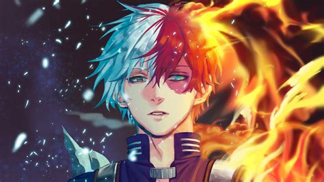 My Hero Academia Shoto Todoroki Wallpapers - Top Free My Hero Academia ...