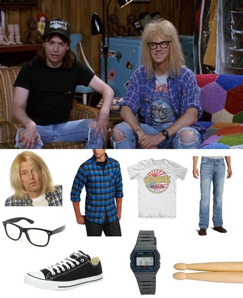 Garth Algar Costume | Carbon Costume | DIY Dress-Up Guides for Cosplay & Halloween