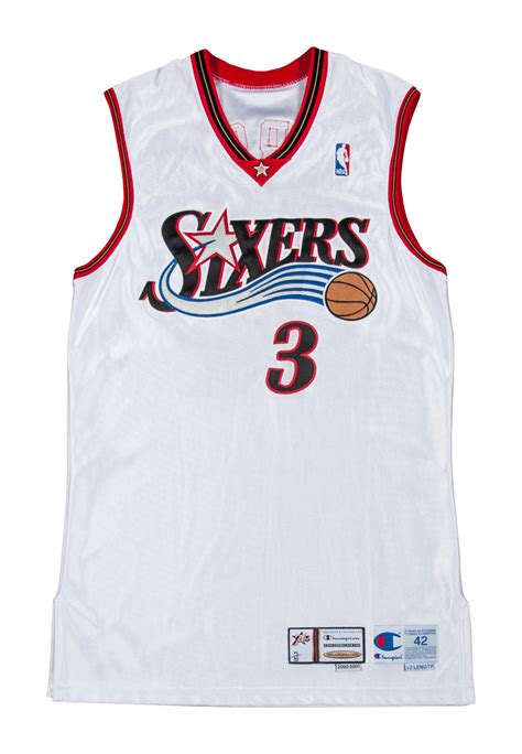 Philadelphia 76ers 2000-01 Jerseys