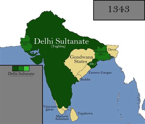 A year by year map history of India from the 4th century BC to date | Reckon Talk | History of ...