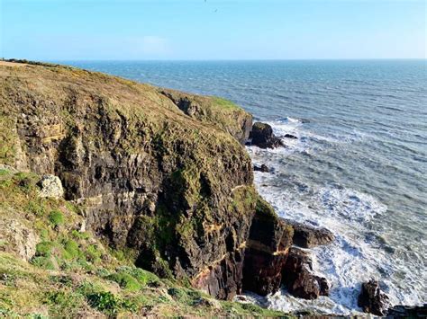 Walking Along the Cliffs in Ardmore, Ireland