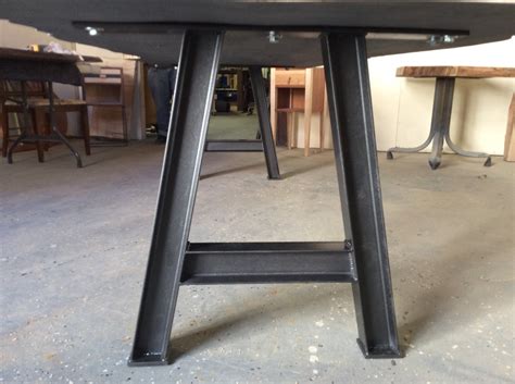 I Beam Table Legs - The Best Picture Of Beam