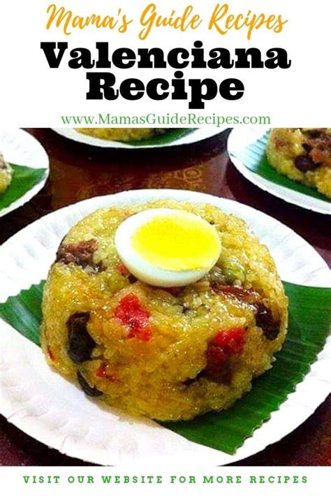 VALENCIANA RECIPE | Valenciana recipe, Recipes, Appetizer recipes