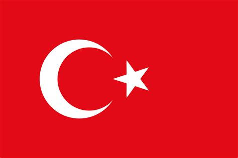 Turkey Flag National · Free vector graphic on Pixabay