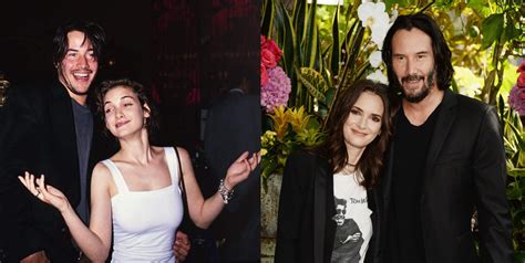 Keanu Reeves and Winona Ryder 29 years apart, 1989, 2018. – Wow look at ...