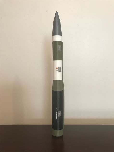 Minuteman III Missile Model With Removable Components | Etsy