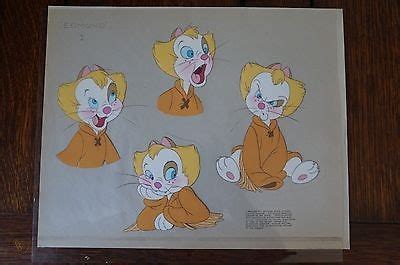 Edmond Rock-a-Doodle Don Bluth Cat animation Model cel | #512787885 ...