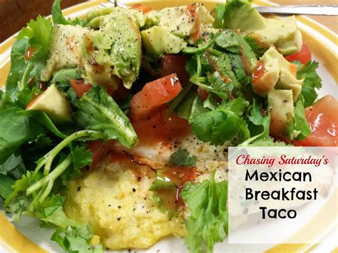 Mexican Breakfast Tacos | Chasing Saturdays