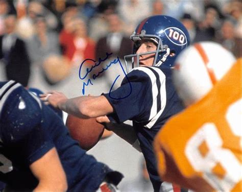 Archie Manning autographed 8x10 Photo (Mississippi, Ole Miss) Image #3