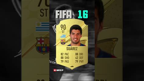 LUIS SUAREZ FIFA EVOLUTION🔥🥹 #fifa #football #fifa23 #fyp - YouTube