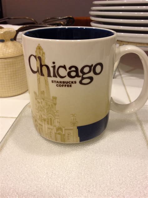 Starbucks city icon mug Chicago- own! | Starbucks city mugs, Starbucks ...