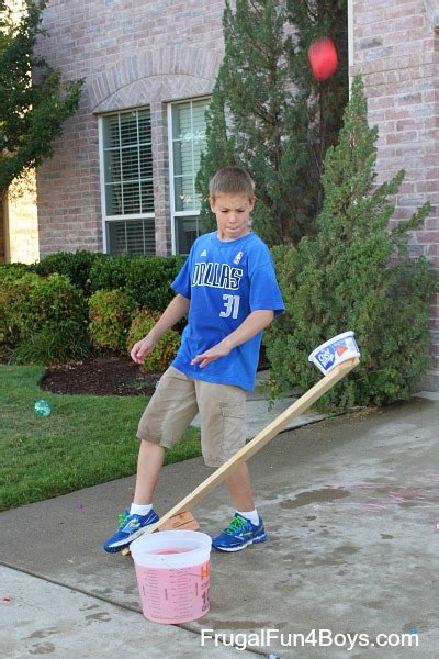 How to Build a Water Balloon Launcher - Frugal Fun For Boys and Girls