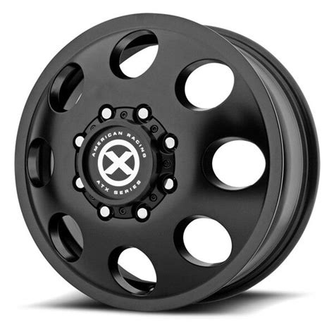 17 Inch Black Wheels Rims American Racing Baja Dodge RAM 3500 Dually 8x6.5 Set 4 | eBay