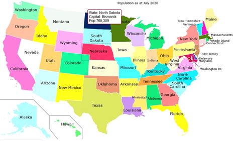 USA Clickable Responsive States Map - RichoSoft Squared SuperStore