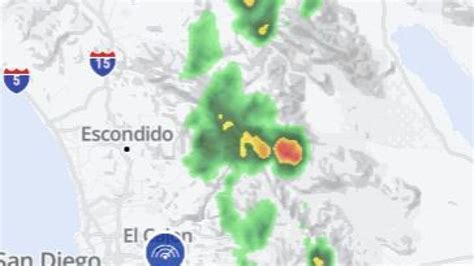 Flash Flood Warning Issued for East County – NBC 7 San Diego