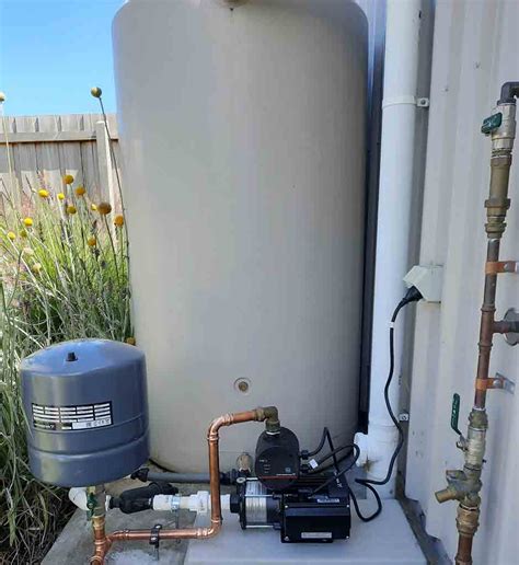 Water pump installation – M.C Plumbing & Gas