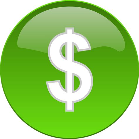 Dollar sign money symbol clipart image #17428