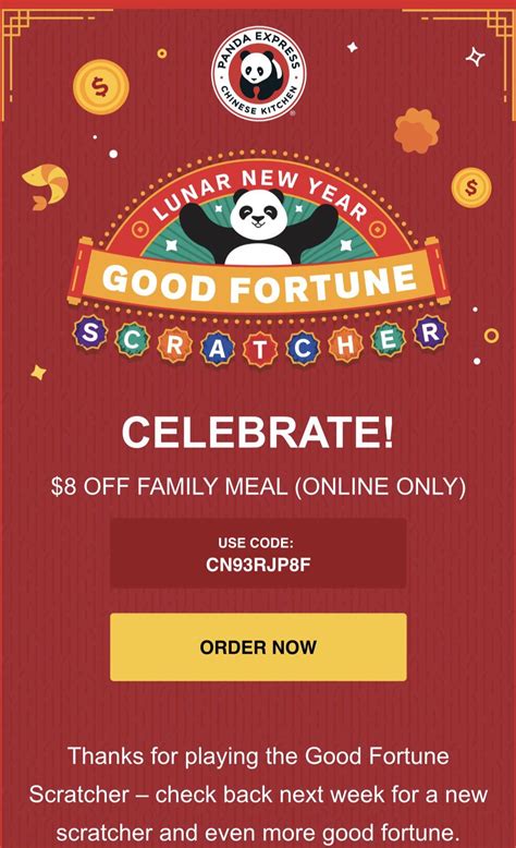 Panda Express coupons : r/Freefood