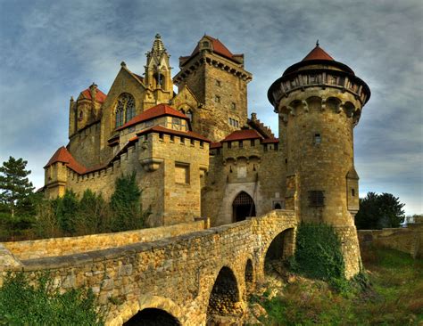 Wallpapers Castles Austria Leoben CASTLE KREUZENSTEIN Cities Image ...