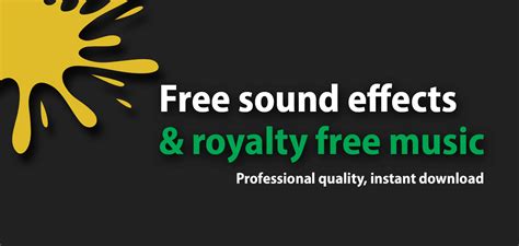 Royalty free sound effects | Pro Sound Pack - 2018-07-15