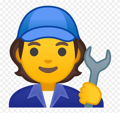 Mechanic Emoji Clipart - Emoji - Png Download (#5817222) - PinClipart