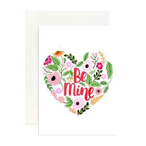 Be Mine Greeting Card at Rs 99.00 | Gurugram| ID: 2850428226262