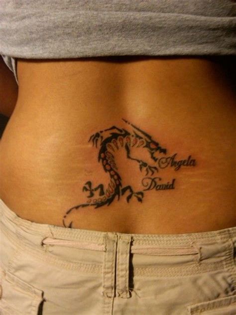 46 best Lower Back Dragon Tattoos images on Pinterest | Dragon tattoo ...