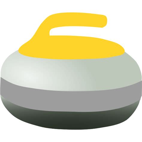 A curling rock | Free SVG