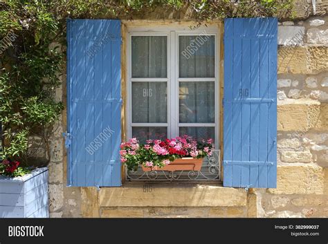 Window Blue Shutters Image & Photo (Free Trial) | Bigstock