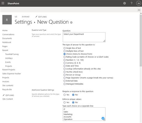 How To Create A Survey Sharepoint Online - Templates Sample Printables