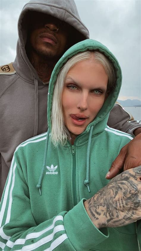 Jeffree Star and BF Andre Marhold Wear Rainbow Robes for ‘Equality’