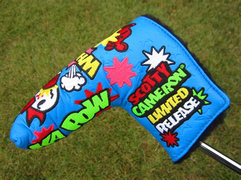 Scotty Cameron Custom Shop Limited Release "Turf Wars" Blade Headcover ...