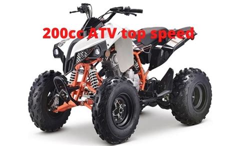 200cc ATV top speed ultimate guide - Tenbuz