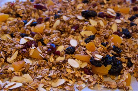 Homemade Fruity Granola – Long Distance Baking