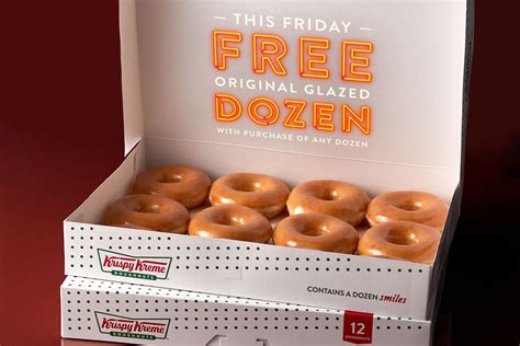 How to get a dozen free donuts from Krispy Kreme on Friday