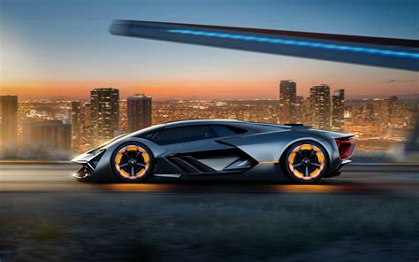 Lamborghini Terzo Millennio Concept Electric Sportcar 4K Wallpaper | HD Wallpapers