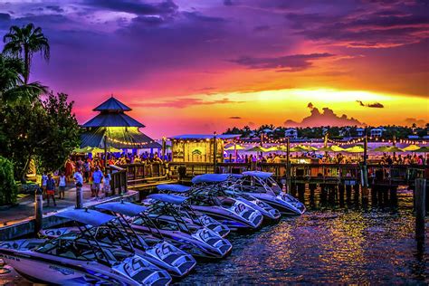 Keywest Sunset Pier Photograph by Liang Li