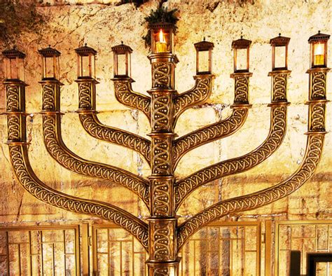 The Holy Temple Menorah - Meaningful Life Center